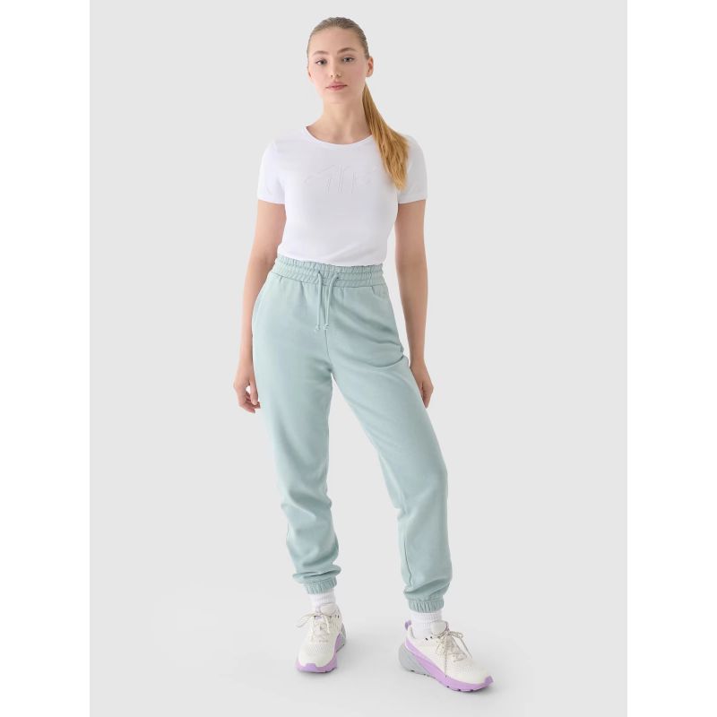 Slim T-shirt with print for women 4F 4FWMM00TTSHF1846-10S *Kategoria tymczasowa Your Sports Performance