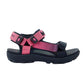 Lee Cooper children's shoes girls velcro sandals for summer beach navy blue pink Lee Cooper