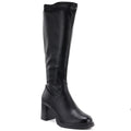 Black heeled women’s boots Potocki SZ12861