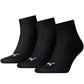 Puma Unisex Quarter Plain 3pak Socks 906978 32/27108000 12 Clothing/Training/Socks Puma