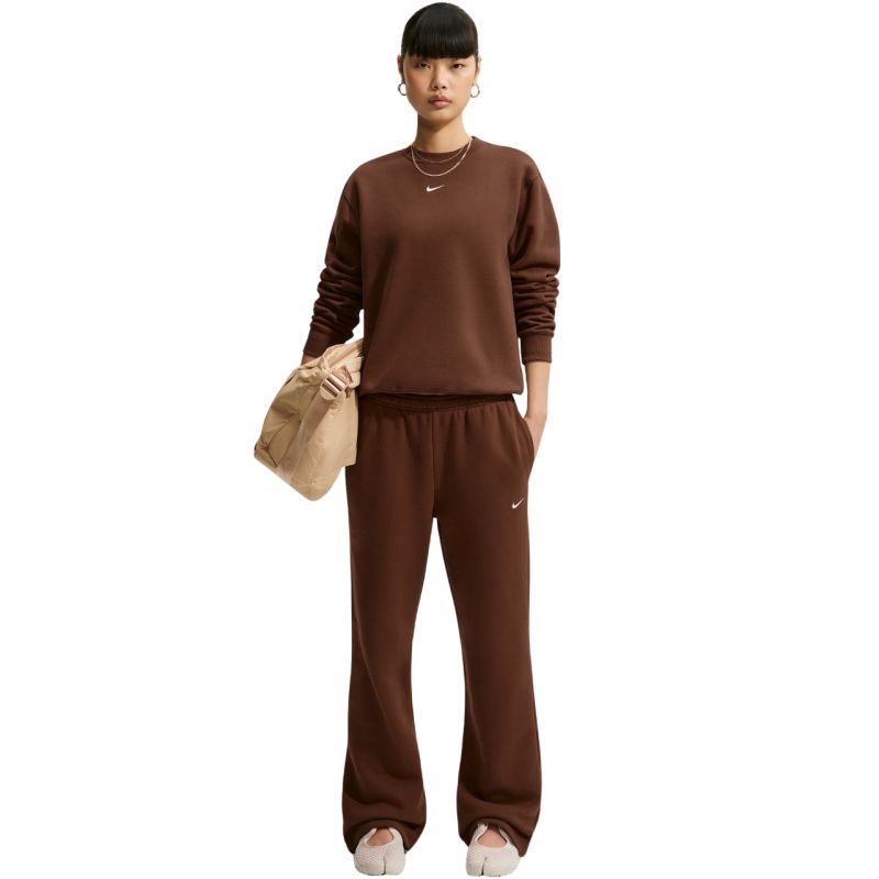 Nike Studio Fleece Medium Weigh Women's Pants Brown IM8078 259