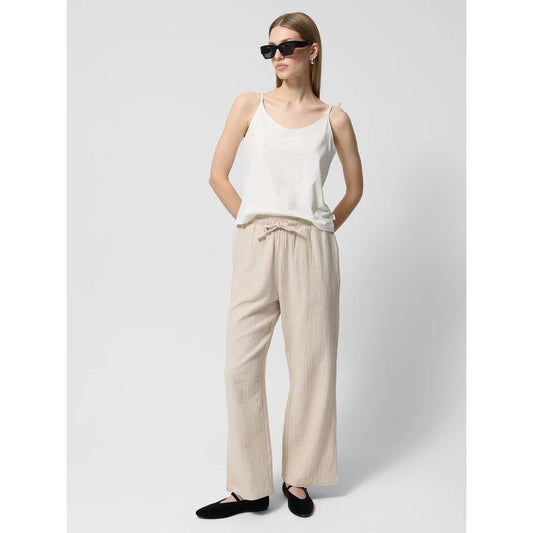 Women's Outhorn Cotton Muslin Trousers OTHWSS24TTROF1017-83S *Kategoria tymczasowa Your Sports Performance