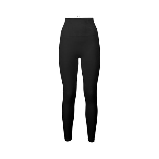 CASALL Seamless Graphical Rib High Waist Tights leggings black Import z PMSport Your Sports Performance