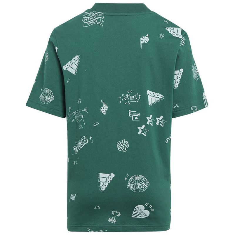 T-shirt adidas Bluv Q3 AOPT Jr. IA1562 Clothing/Lifestyle/T-shirts Adidas
