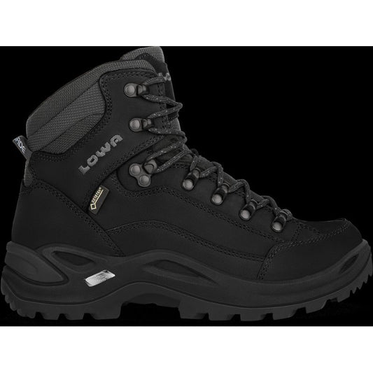 Lowa RENEGADE GTX MID Ws Gore-Tex waterproof black women's trekking shoes (320945 0998) In preparation Your Sports Performance