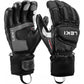 LEKI GLOVES Griffin Pro 3D black/white 8.5 Narciarstwo/Rękawice Your Sports Performance
