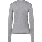 Women's long-sleeve top SUPER.NATURAL W SIERRA140 LS grey