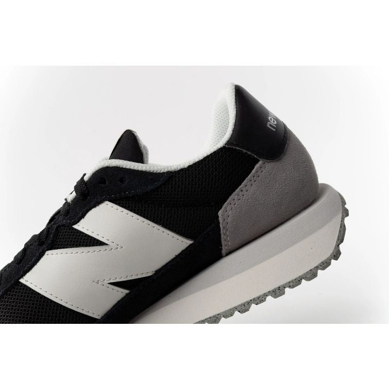 New Balance 237 Men’s Black Leather Sneakers