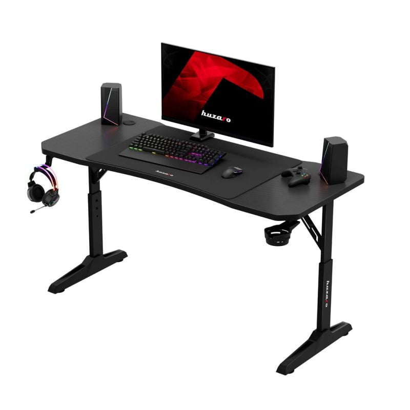 Huzaro Hero 3.6 Black Gaming Desk Gaming PC/Stoliki i biurka Your Sports Performance