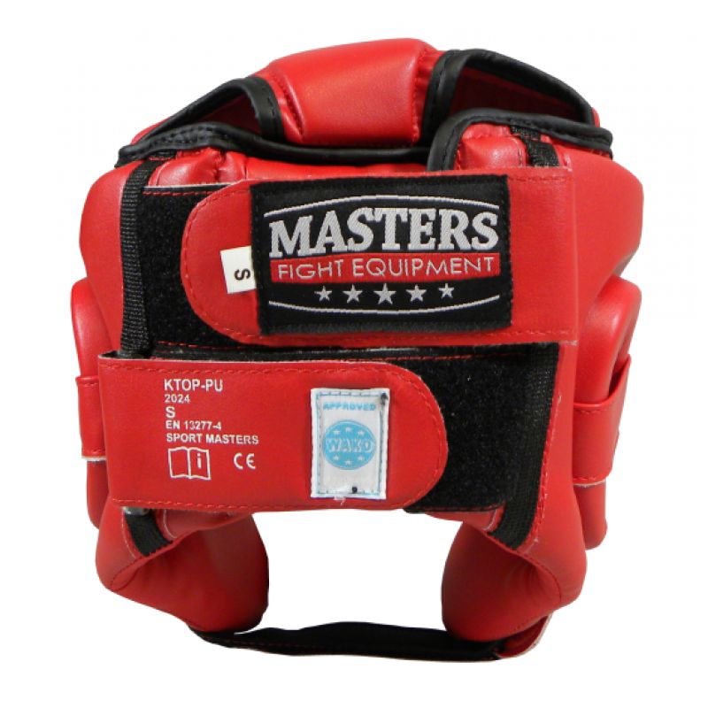 Boxing helmet Masters Ktop-Pu Wako Approved M 02251-02M Accessories/Martial arts equipment/Kask bokserski Your Sports Performance