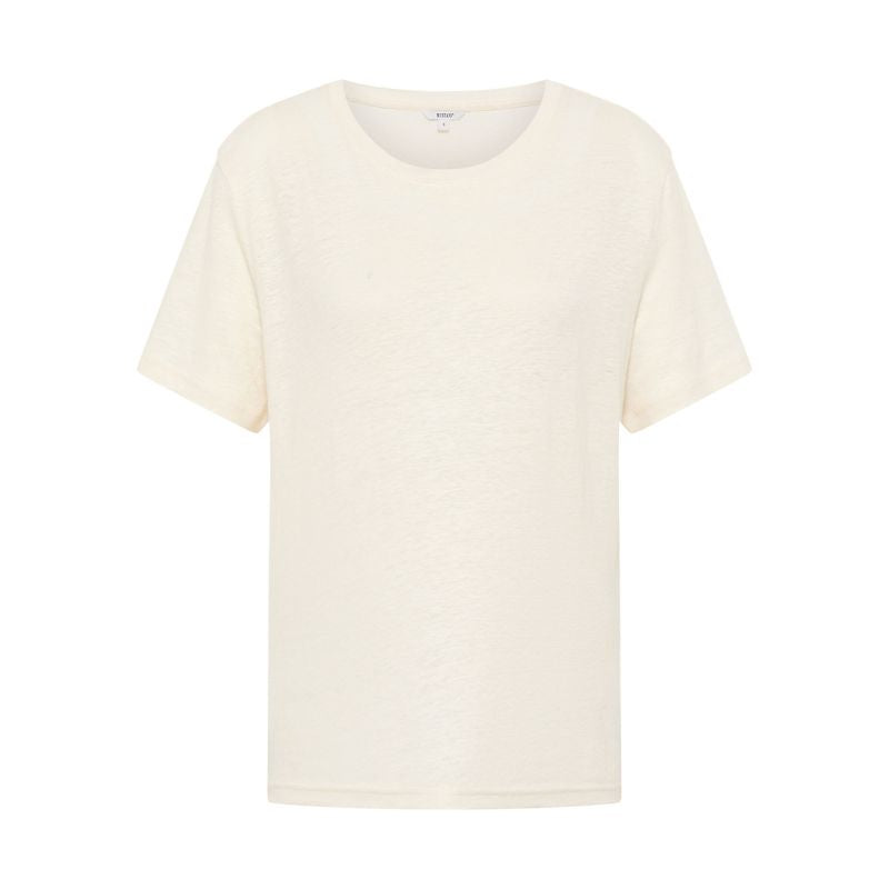 Mustang Alina C Linen T-shirt W 1013788 2045 Clothing/Lifestyle/T-shirts/Mustang Your Sports Performance