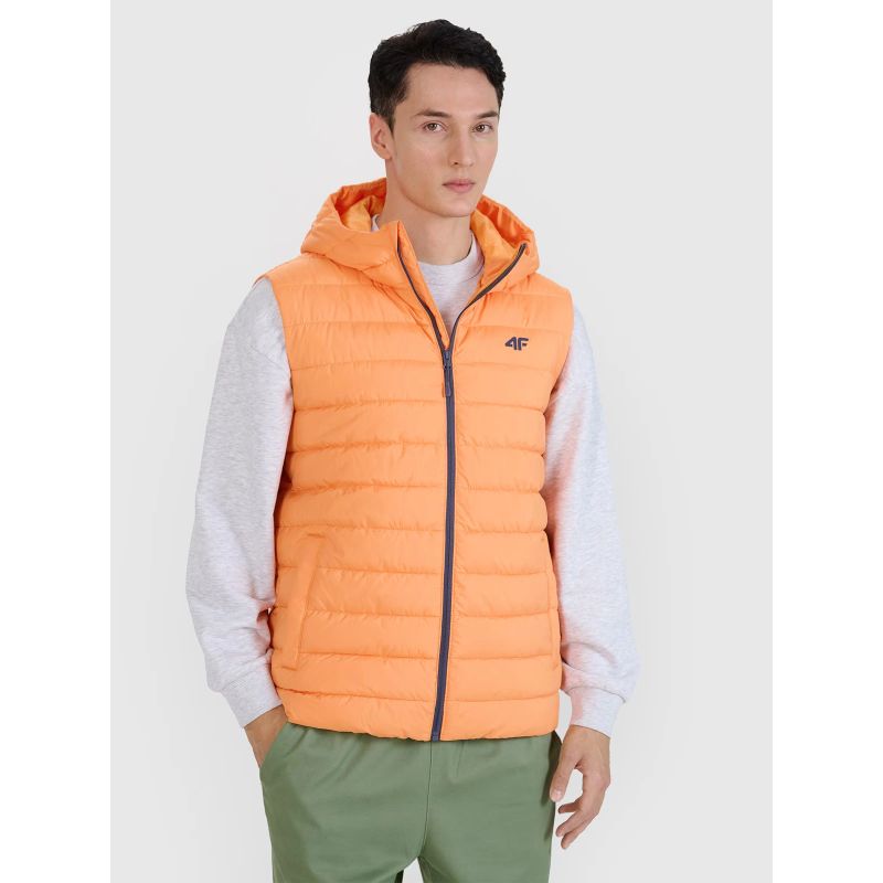 Men's down vest with synthetic filling 4F 4FWSS25TVJAM192-70S *Kategoria tymczasowa Your Sports Performance