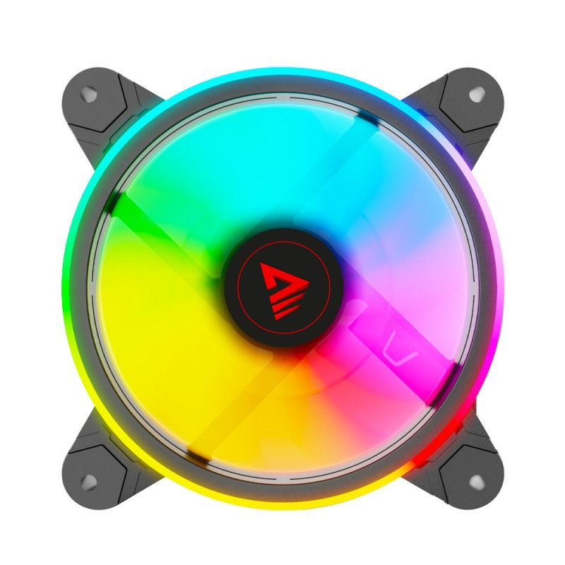 SAVIO SET OF 4 ARGB FANS 120 MM WITH CONTROLLER AND REMOTE CONTROL FAN-01 Chłodzenie/Chłodzenie - wentylatory Your Sports Performance