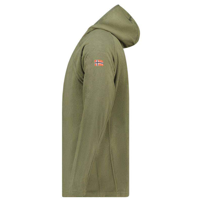 Men’s fleece jacket Geographical Norway TUGOOD KAKI DB MEN 233 (WZ3332H/GN-KAKI)