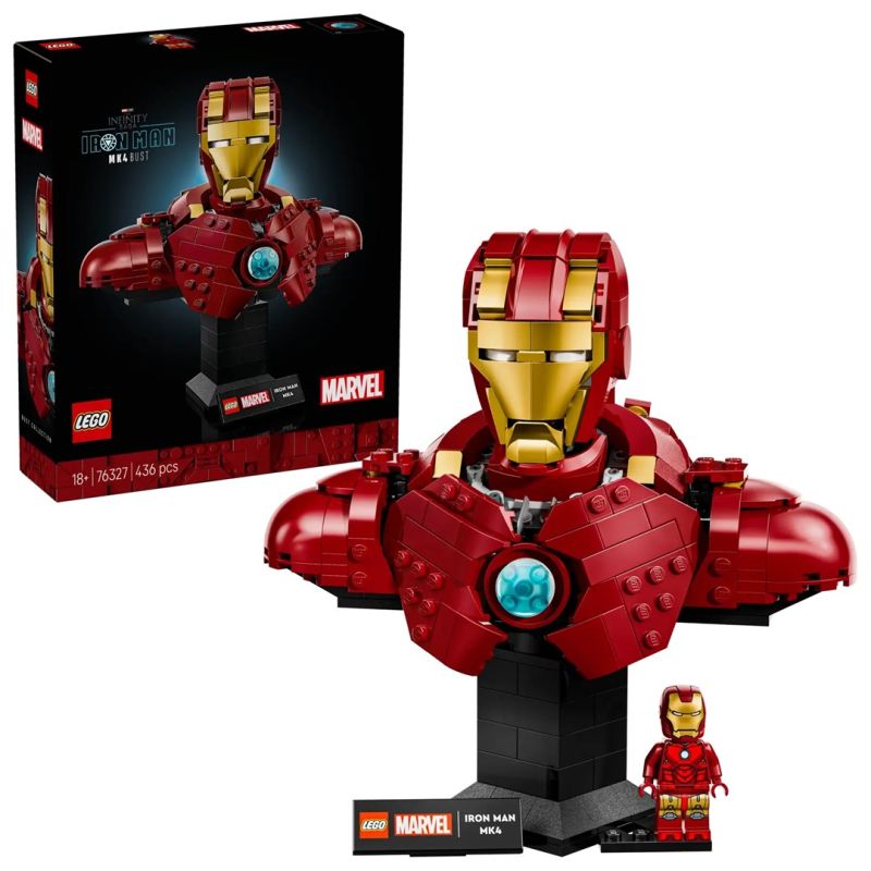 LEGO Marvel 76327 Iron Man MK4 Bust In preparation Your Sports Performance