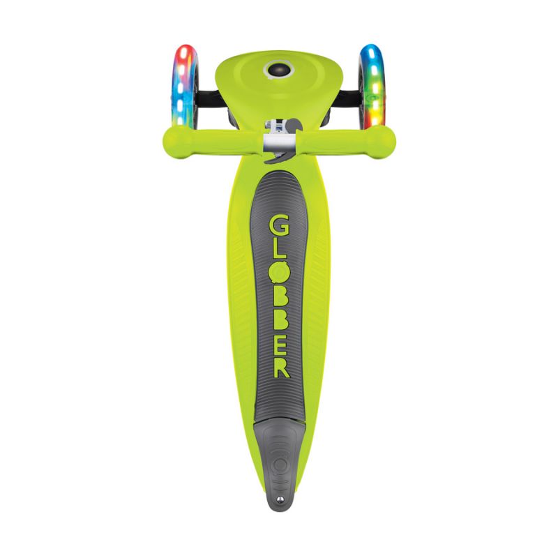 3-wheel scooter Globber Foldable Lights Lime Green Jr 437-106 Accessories/Skating/Hulajnogi Your Sports Performance