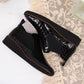 Rieker W R474 snakeskin leather ankle boots black Footwear/Lifestyle/Rieker Your Sports Performance