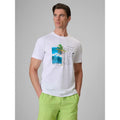 Men's regular printed T-shirt 4F 4FRSS26TTSHM4303-10S 4f