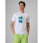 Men's regular printed T-shirt 4F 4FRSS26TTSHM4303-10S 4f