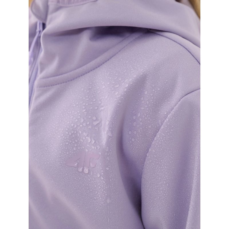 Windproof softshell jacket with neodry 5000 membrane for girls 4F Junior 4FJWAW24TSOFF261-51S 4f