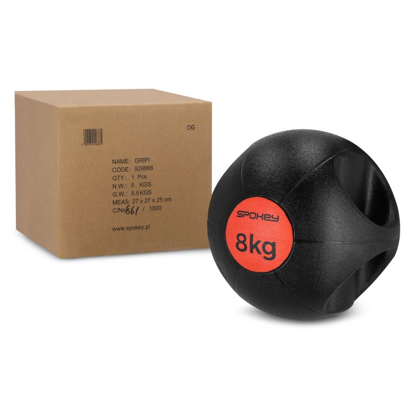 Gripi Medicine ball. Spokey 8kg 929866 Accessories/Balls/Medicine balls Your Sports Performance