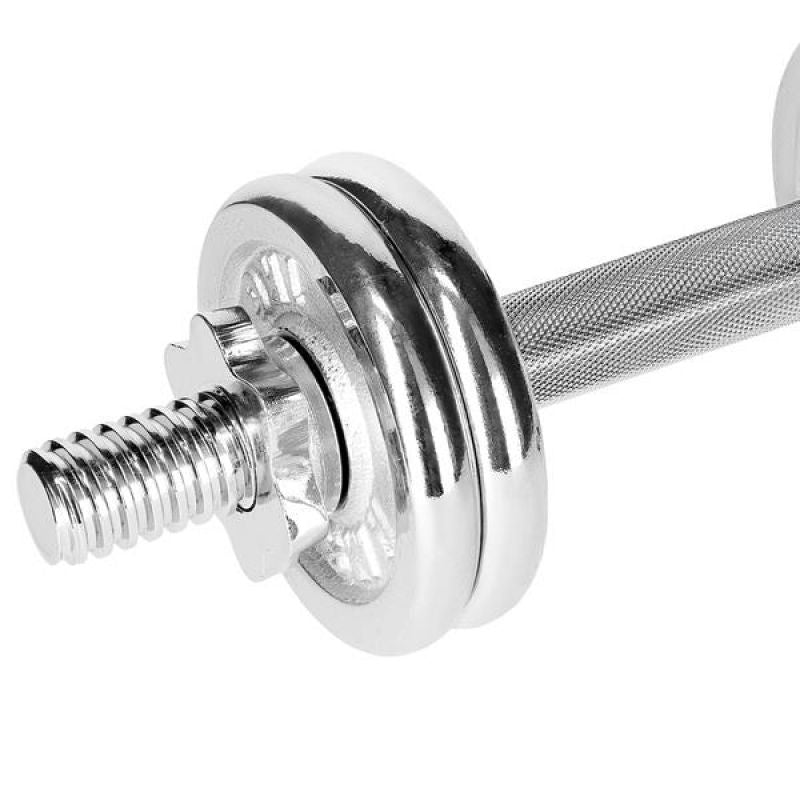 Barbells in a CHROME HMS suitcase 2x7,5kg STC15 Accessories/Training equipment Your Sports Performance