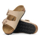 Birkenstock ARIZONA FLOWER BUCKLE KIDS 1030439 SANDCASTLE flip-flops (standard width) Birkenstock
