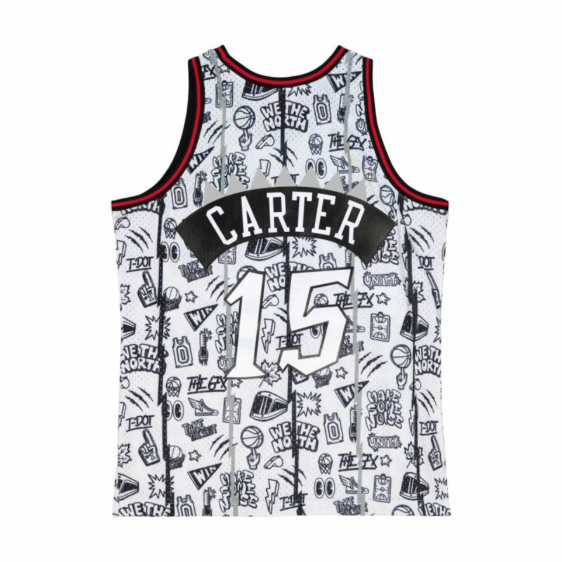 Mitchell & Ness Doodle NBA Swingman Vince Carter Toronto Raptors Jersey Koszulki NBA Your Sports Performance