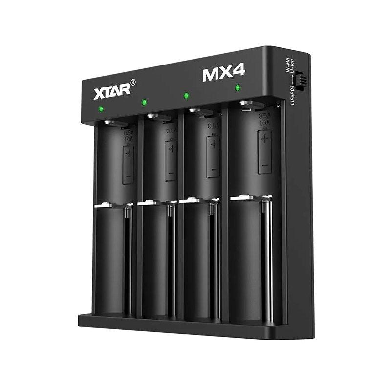 XTAR UNIVERSAL CHARGER FOR LI-ION, NIMH BATTERIES MX4 Baterie, akumulatorki i ładowarki/Ładowarki akumulatorowe (bez akumulatorków) Your Sports Performance
