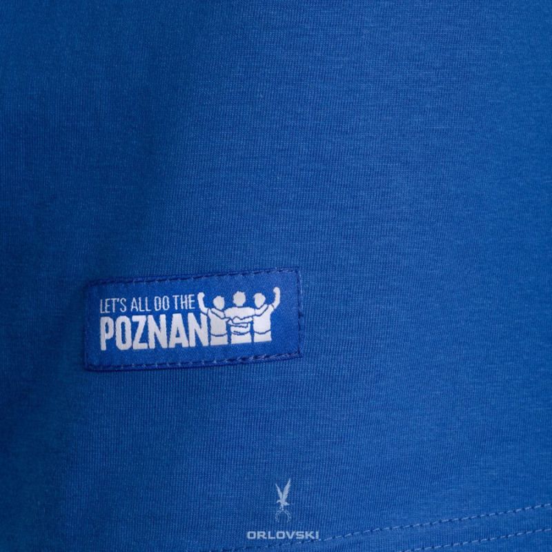 How To Do The Poznań T-shirt Blue L KKS Lech