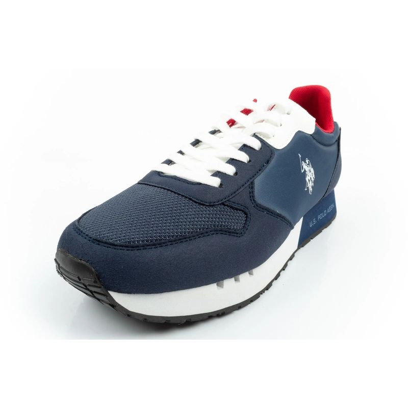 US Polo Assn sports shoes sneakers men's fashionable comfortable navy blue Your Sports Performance