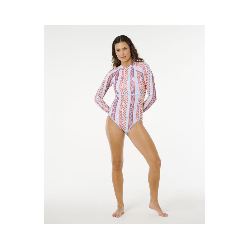 Women's RIP CURL Coastal Instincts Upf Surfsuit multicolor