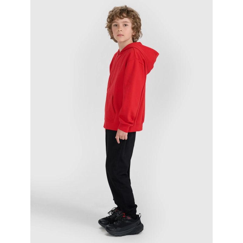 Boy's zip-up hoodie sweatshirt 4F 4FJRAW25TSWSM2488-62S 4f