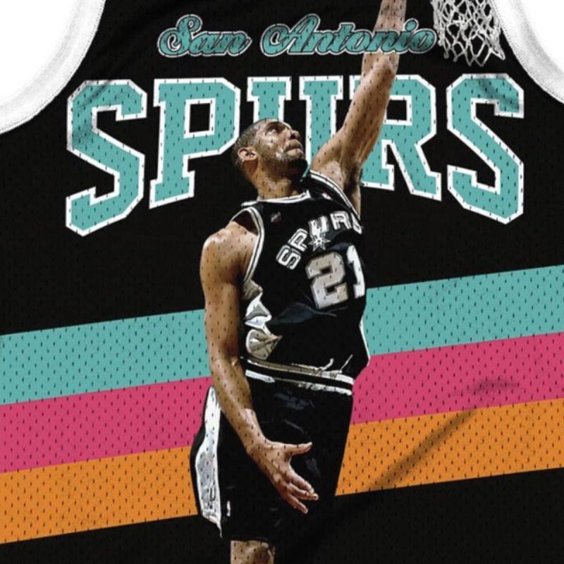 Mitchell & Ness NBA San Antonio Spurs Tim Duncan Tank Top Mitchell & Ness