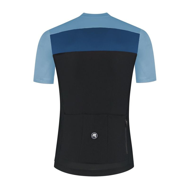 Rogelli CORE BLOCK T-shirt blue-black L Rogelli/Rower/Men/Koszulki Your Sports Performance