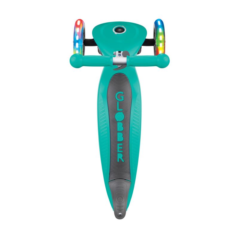 3-wheel scooter Globber Foldable Lights Emerald Green Jr 437-107 Accessories/Skating/Hulajnogi Your Sports Performance