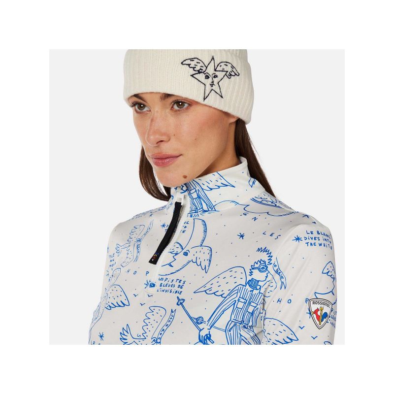 ROSSIGNOL W JCC BOOSTER HZ women's sweatshirt white