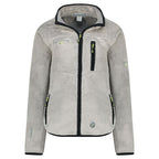 Geographical Norway TAMOUREUSE LGREY DB LADY 047-1 Women's Fleece Jacket (WZ8036F/GN-LIGHT GREY)