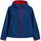 Boys’ 4F M598 Softshell Jacket, Dark Navy 4FJWAW26TSOFM598 30S