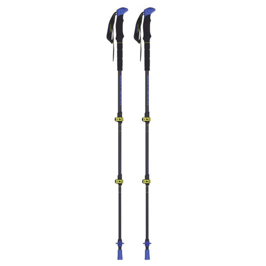 Viking Carbo Lite Trekking Poles Black/Lime Import z Action/Akcesoria sportowe i turystyczne/Kije do Nordic Walking i trekkingu Your Sports Performance