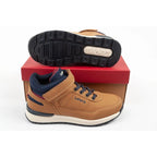 Levi's Sierra children's high-top brown sports shoes with velcro