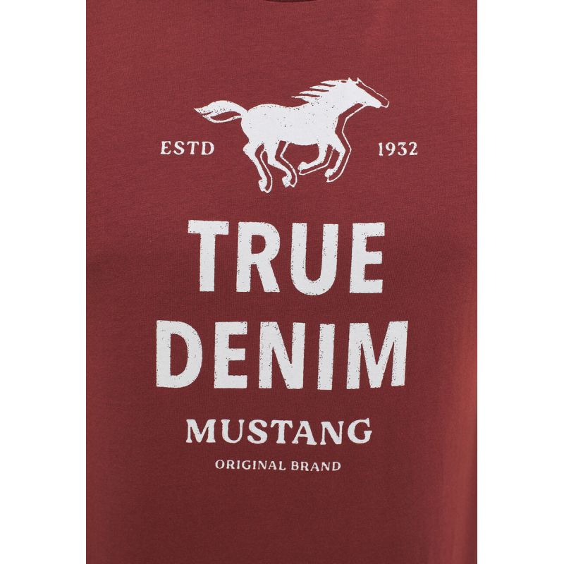 Mustang T-shirt Alex C Print M 1012514 7256 Clothing/Lifestyle/T-shirts/Mustang Your Sports Performance