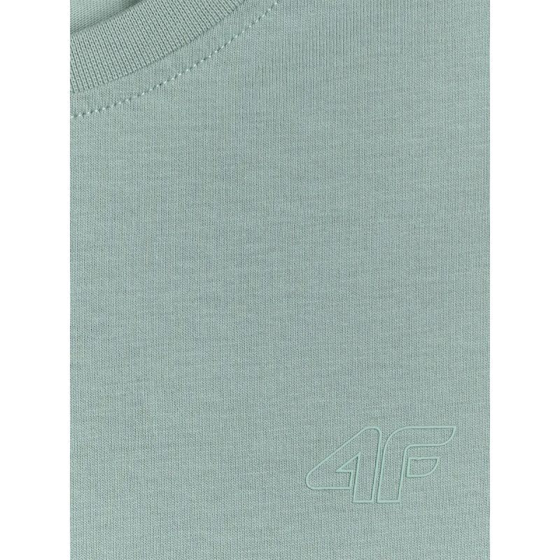 Regular plain girls' T-shirt 4F 4FJRSS26TTSHF3554-12S 4f