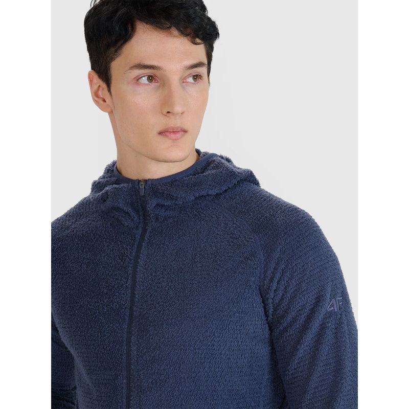 Primaloft Active men's trekking sweatshirt with a hood, 4F 4FWSS25TFSWM473-22S *Kategoria tymczasowa Your Sports Performance