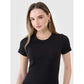 Women's slim ribbed t-shirt 4F 4FWSS25TTSHF1968-20S *Kategoria tymczasowa Your Sports Performance