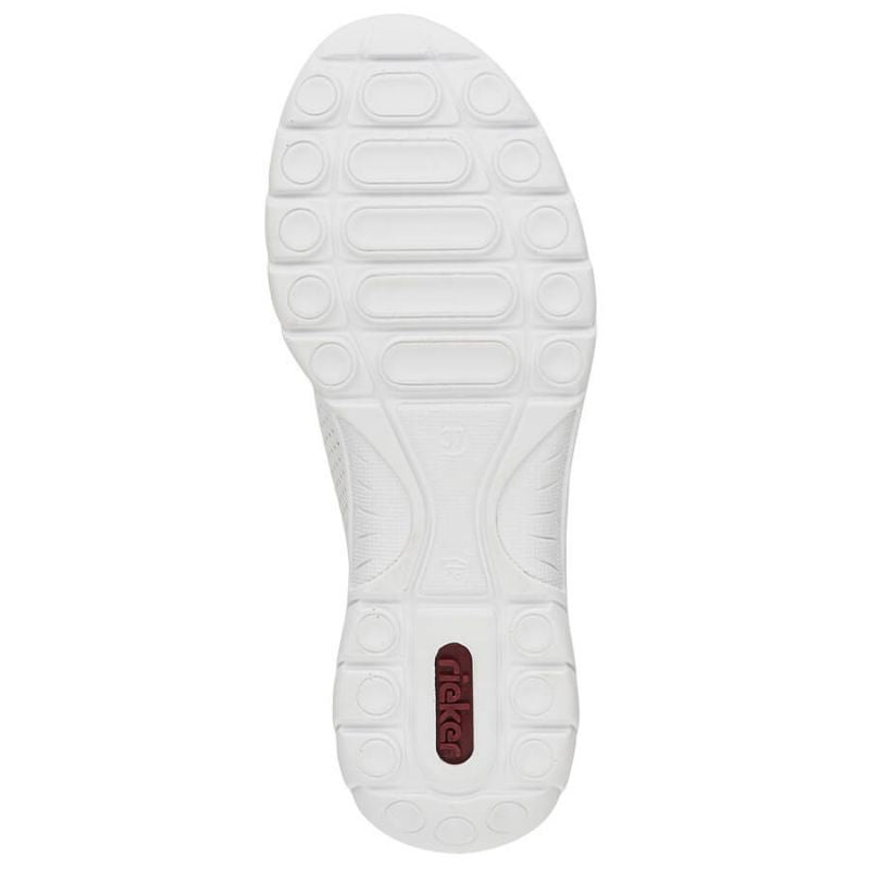 Comfortable Rieker W L3254-80 white shoes