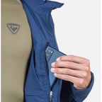 ROSSIGNOL Opside Hoodie Jkt Men's Outdoor Jacket Navy Blue