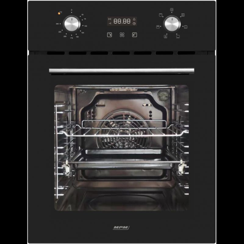 Built-in electric oven MPM-45-BO-22 45 cm black, convection, grill function AGD - Produkty/Piekarniki do zabudowy Your Sports Performance