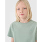 Boy's oversize plain T-shirt 4F 4FJWSS25TTSHM2324-41S *Kategoria tymczasowa Your Sports Performance