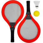 SET OF 2 RACKETS, SHUTTLE, BALL FOR TENNIS AND BADMINTON ENERO TOYS Accessories Your Sports Performance